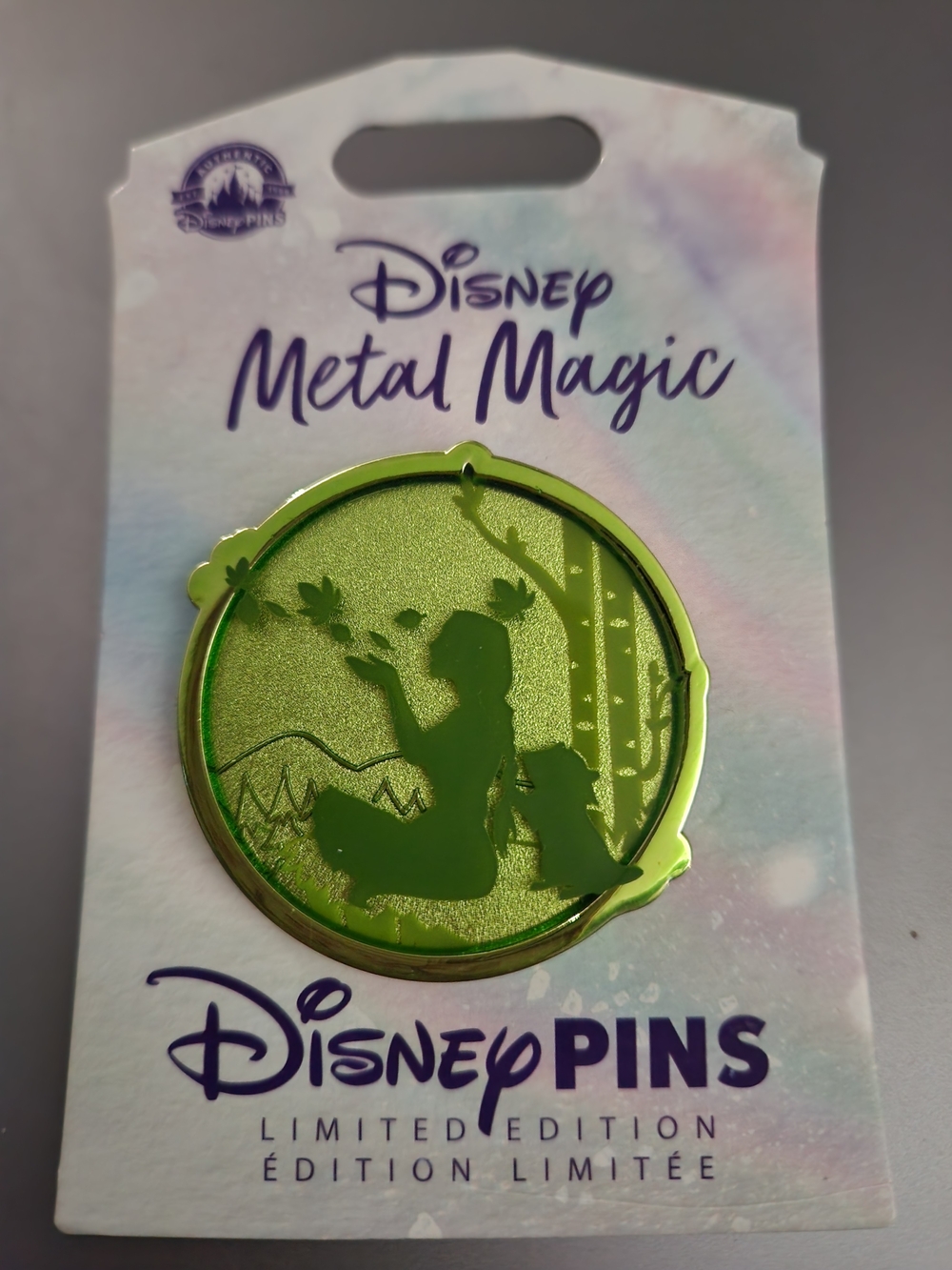 Disney Pocahontas Metal Magic Silhouette Pin